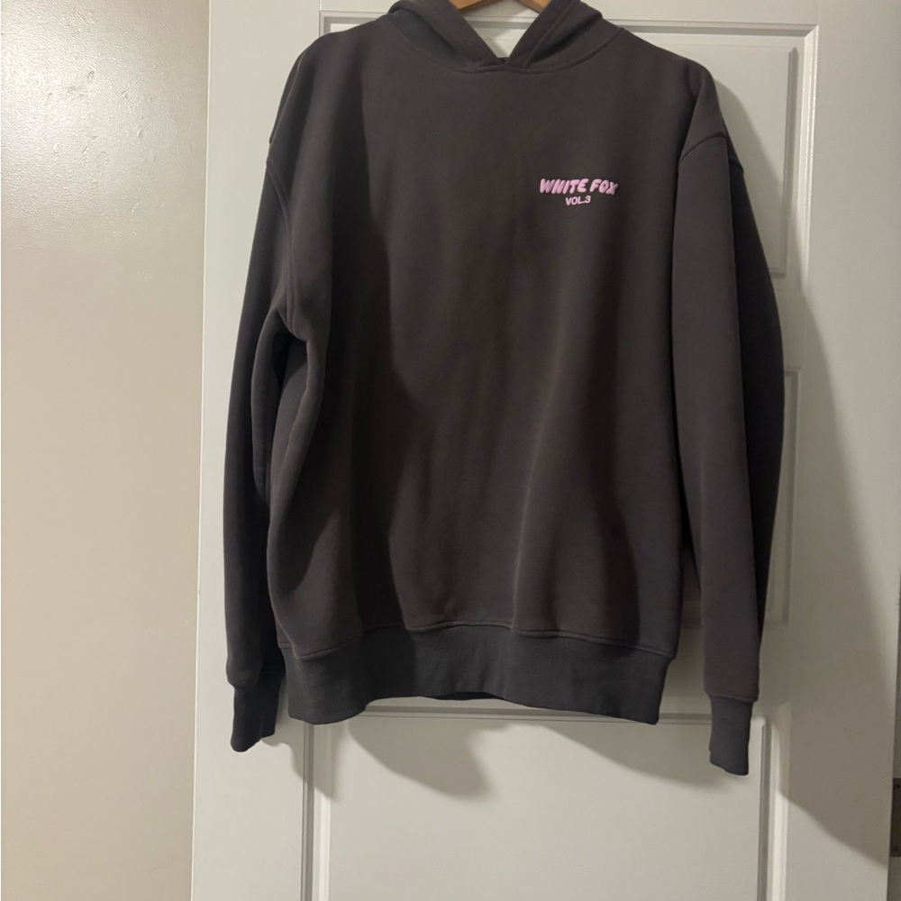 White Fox Boutique Dark Gray Hoodie